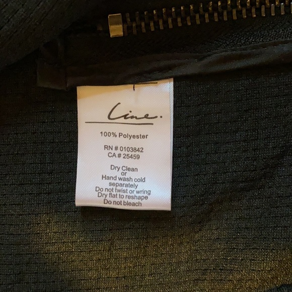 Line The Label Black Polyester Jacket - Picture 6 of 10